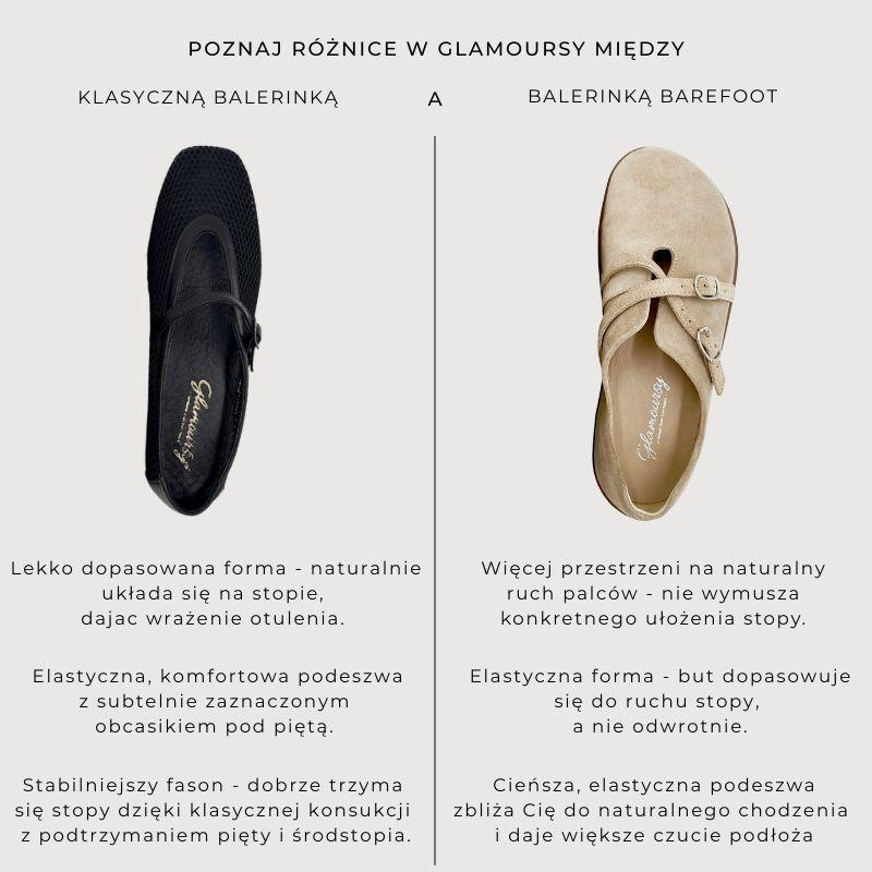 Edycja limitowana - balerinki barefoot Dotyk Ziemi