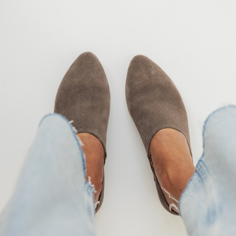 Zamszowe półbuty damskie - My Rules