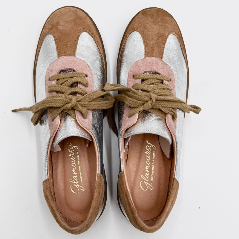 Skórzane buty sportowe damskie - Urban Flash