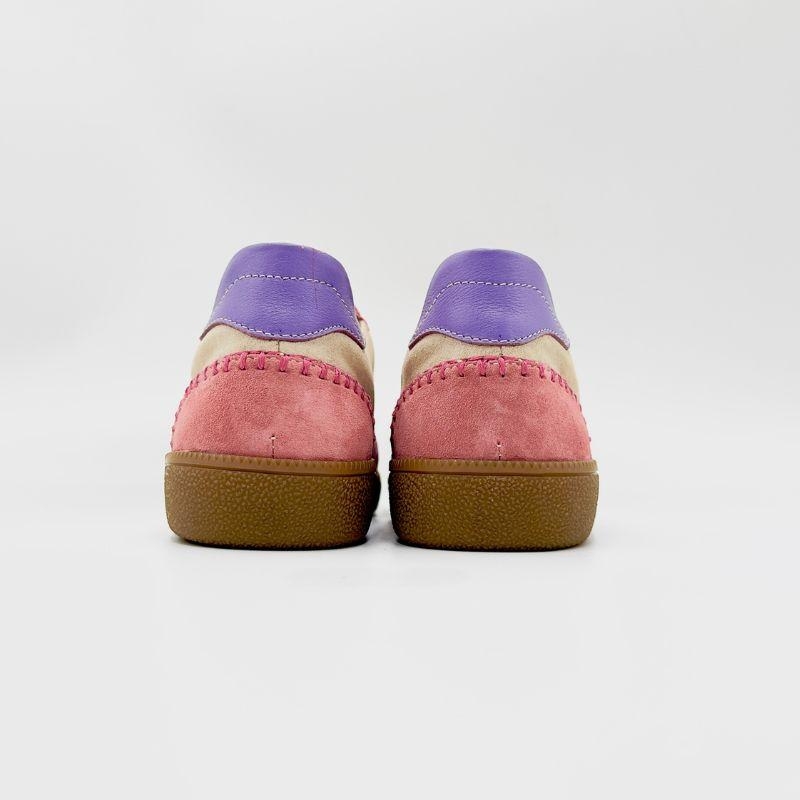 Zamszowe sneakersy damskie - Liczi