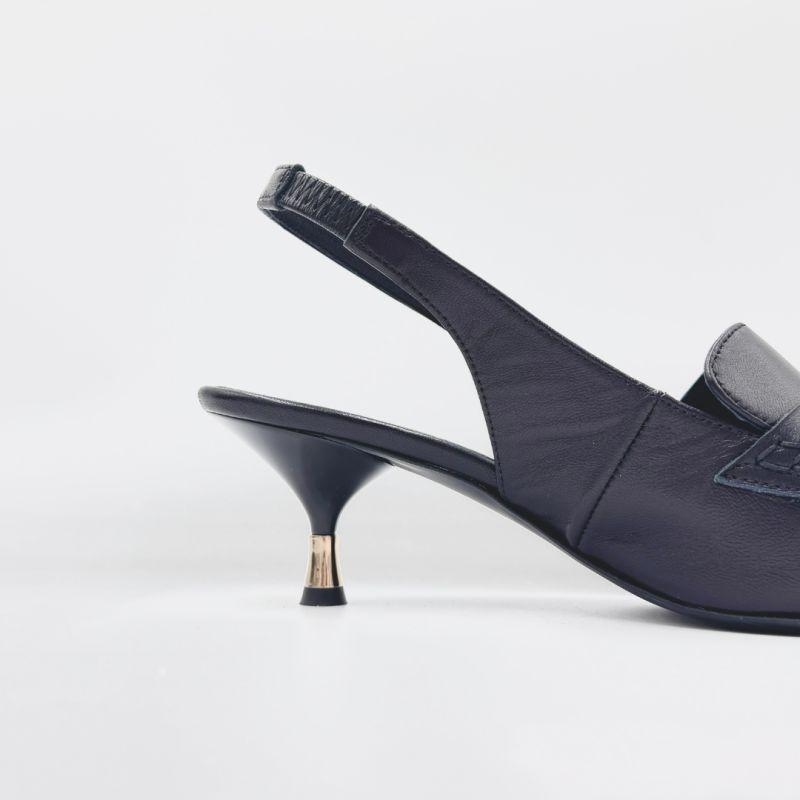 I feel Love – skórzane czółenka na obcasie 5 cm | Ręcznie robione w Polsce