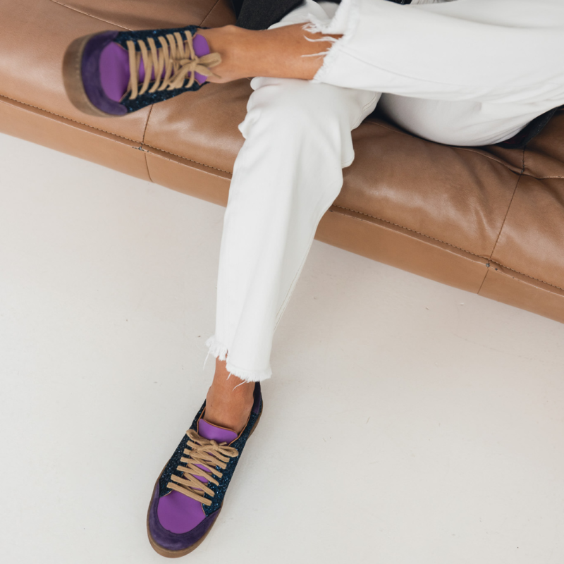 Skórzane buty sportowe damskie - Million Reasons