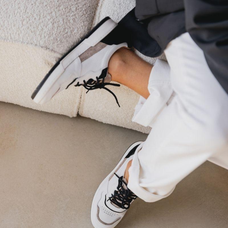 Skórzane buty sportowe damskie - Crazy For You