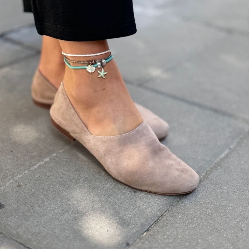 Zamszowe półbuty damskie - Next Gen