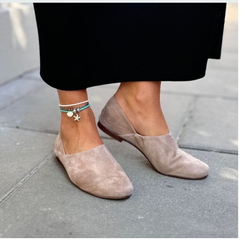 Zamszowe półbuty damskie - Next Gen