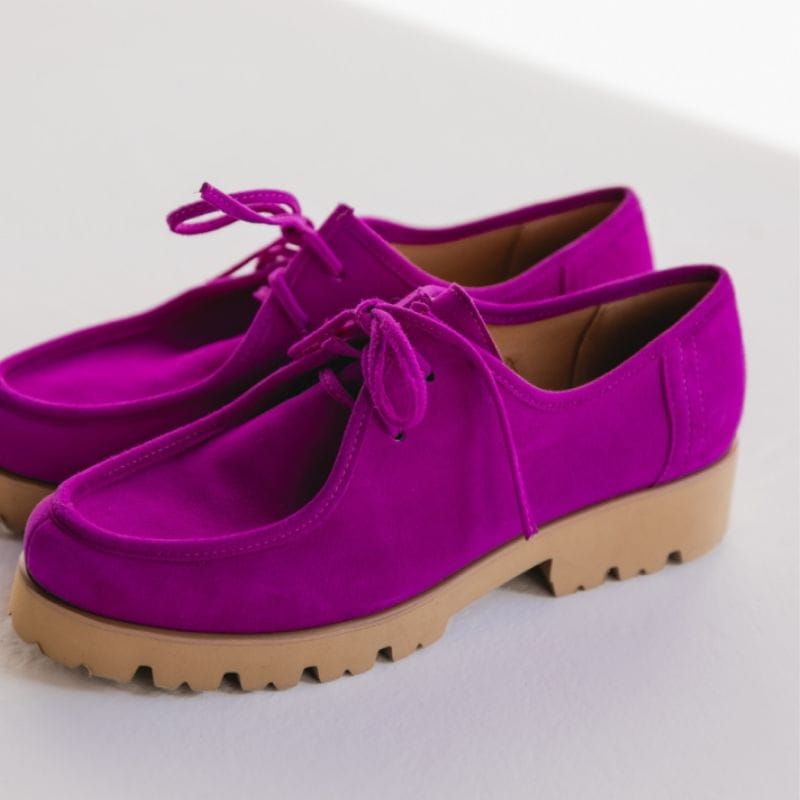 Mokasyny damskie sznurowane - Come To Me