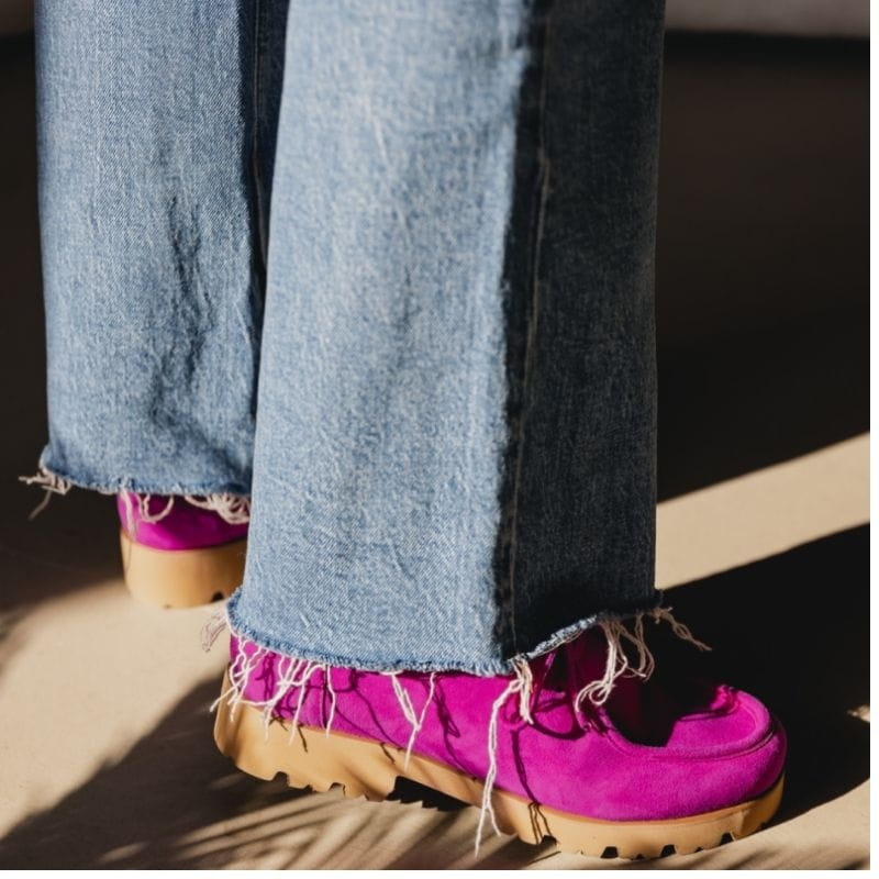 Mokasyny damskie sznurowane - Come To Me