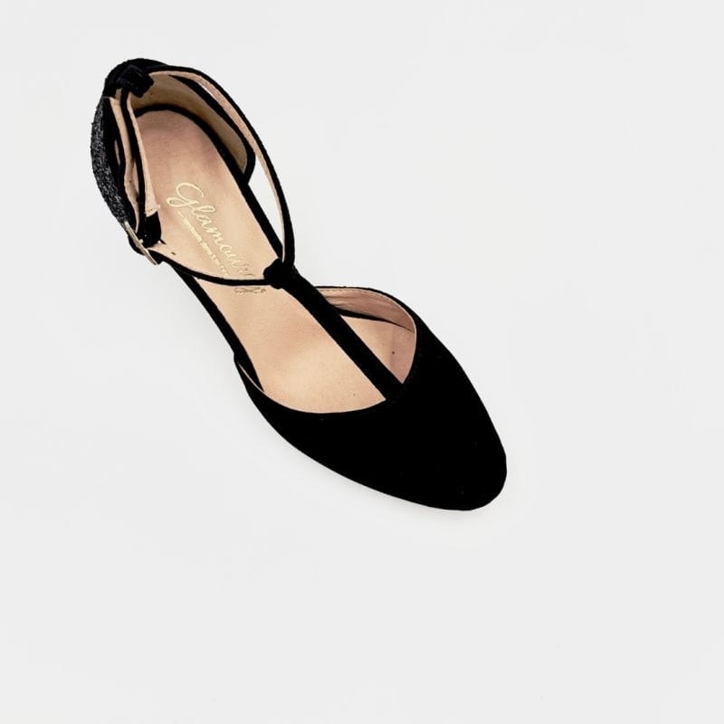 Skórzane sandały na słupku - Only You