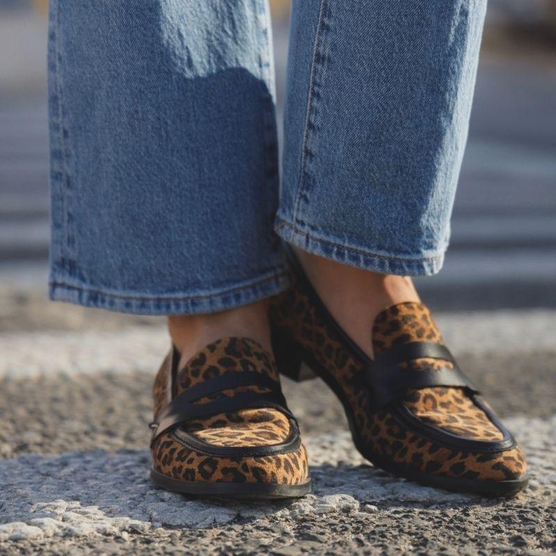 Mokasyny damskie skórzane - The Outside