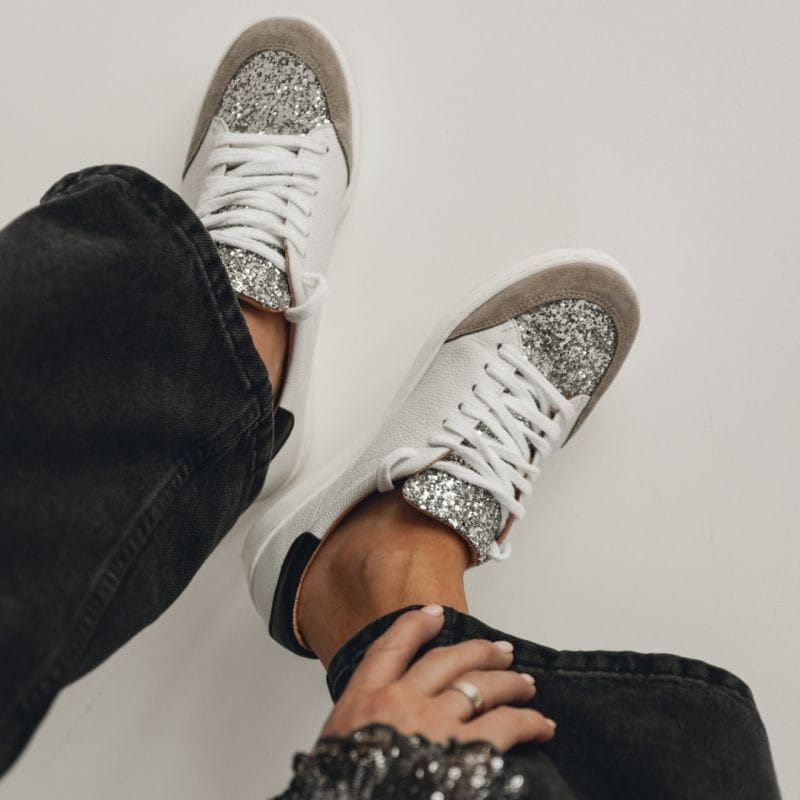 Skórzane buty sportowe damskie - Sweet Dreams