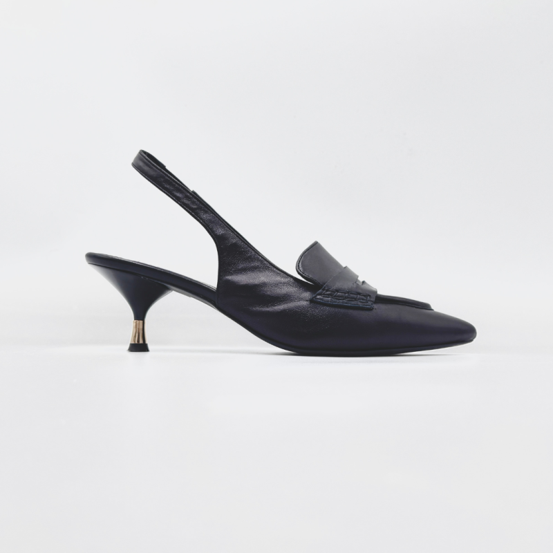 I feel Love – skórzane czółenka na obcasie 5 cm | Ręcznie robione w Polsce