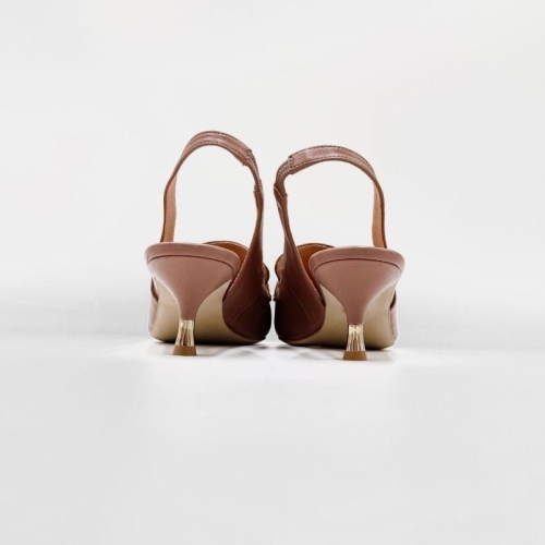 Mokasyny na obcasie damskie - Pearl Heel