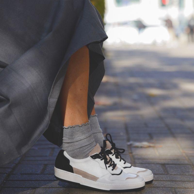 Skórzane buty sportowe damskie - Crazy For You