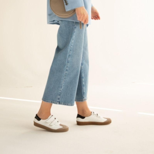 Skórzane buty sportowe damskie - Seven Day