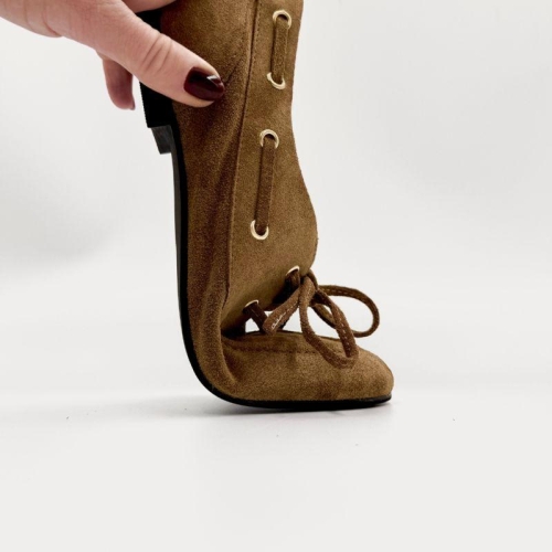 Zamszowe mokasyny damskie - Sunny Step