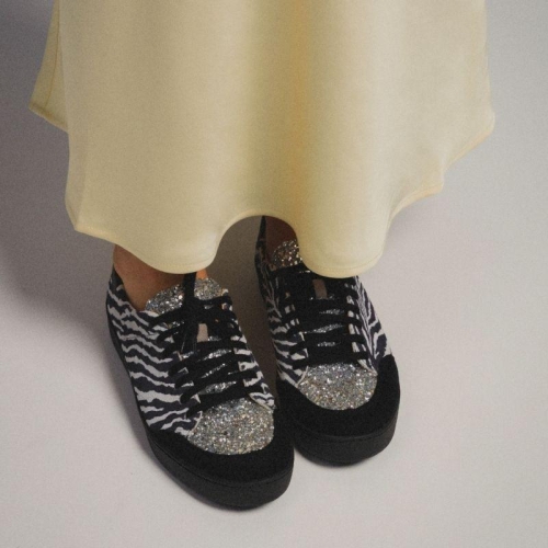 Skórzane buty sportowe damskie - Flex Safari