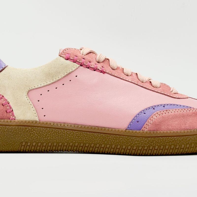 Zamszowe sneakersy damskie - Liczi