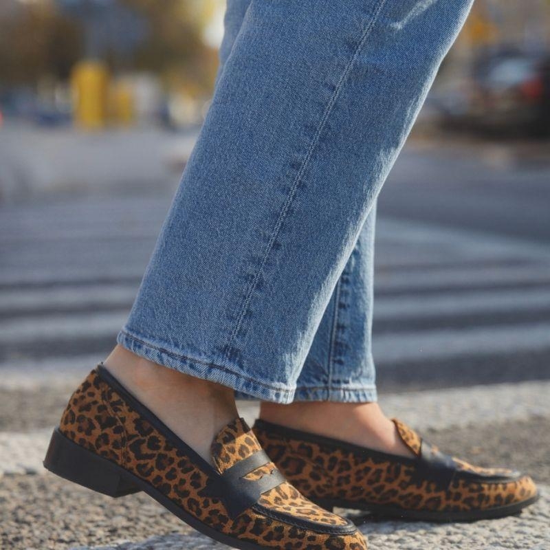 Mokasyny damskie skórzane - The Outside