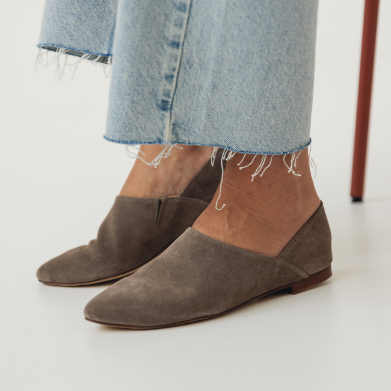 Zamszowe półbuty damskie - My Rules