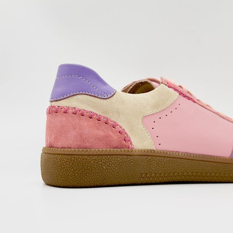 Zamszowe sneakersy damskie - Liczi