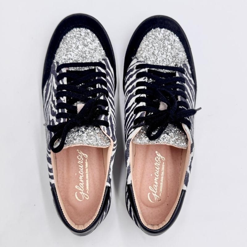 Skórzane buty sportowe damskie - Flex Safari