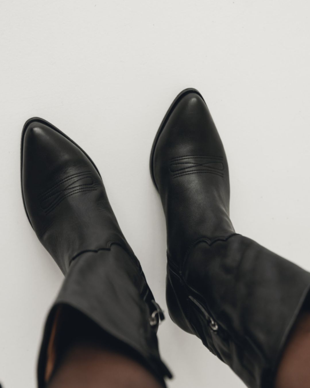 Kowbojki skórzane na jesień