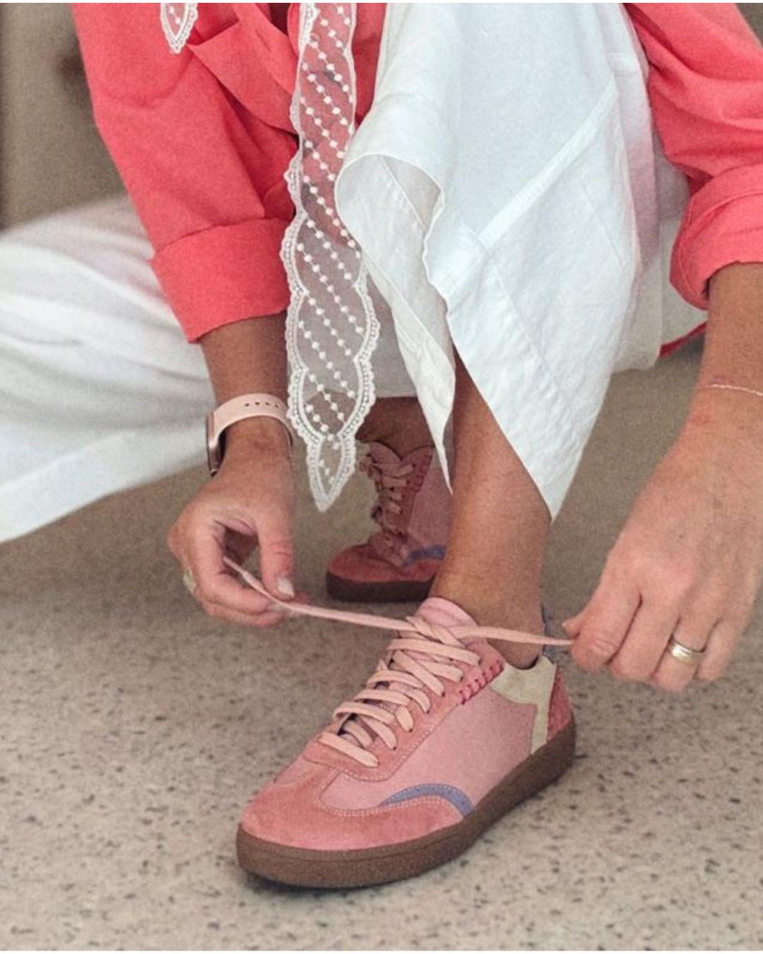 Buty sportowe Liczi różowe